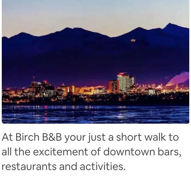 Birch B&B Anchorage Exterior foto